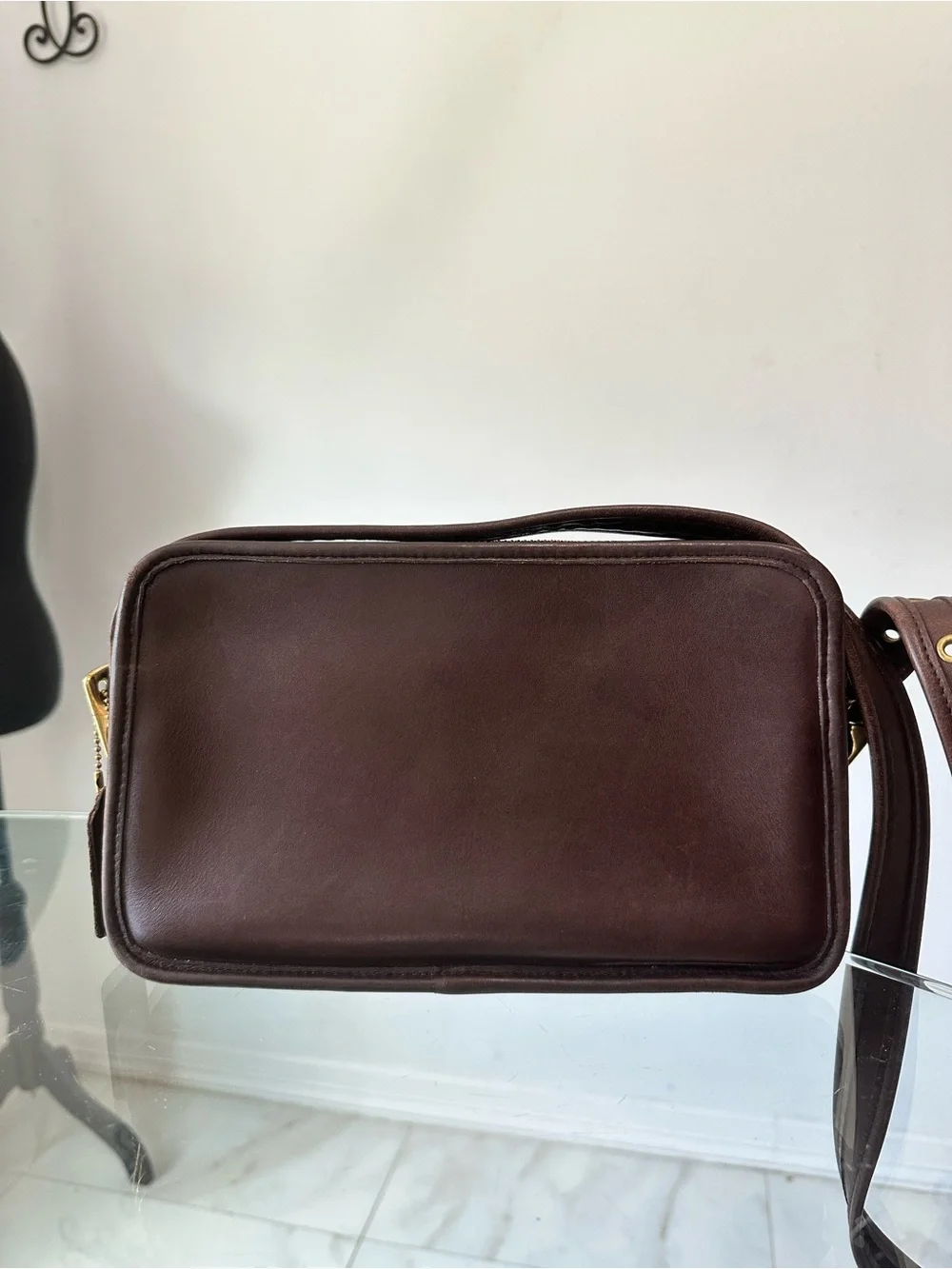 Coach legacy east/west compartment bag